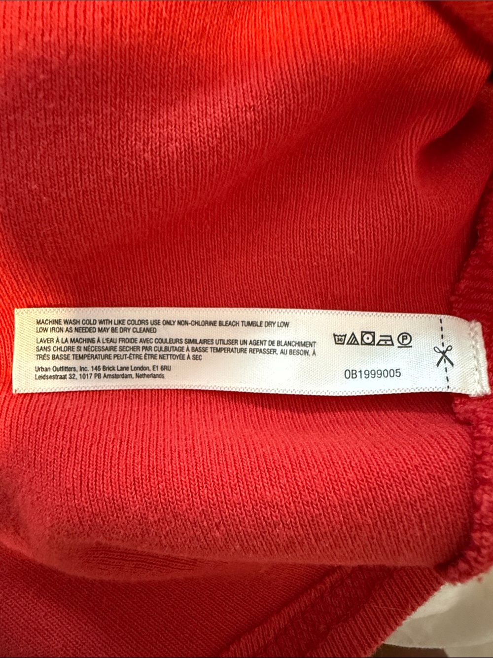 Free People Red Perth Barrel Tee Midi Dress, size Medium - Picture 7 of 8
